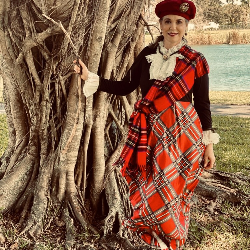 Scottish costume for highlander or Renaissance’s festival vintage style 1800s